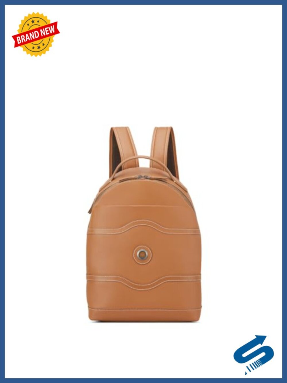 Genuine Leather Laptop Backpack Travel Business Commuter Bag